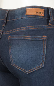 Bekleidungsüberschuss Damen Casual Baumwoll-<span class=keywords><strong>Denim</strong></span>-Hose Skinny <span class=keywords><strong>Jeans</strong></span> Markenlabels Günstige Restposten - Product Image 5