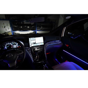 Luz Ambiental para Toyota Alphard Serie 20 2008-2015, Control de Pantalla RHD, Actualización de Iluminación Interior - Product Image 6