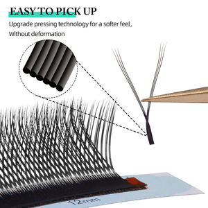 Yelix <span class=keywords><strong>YYY</strong></span> Bandejas de Pestañas Premade Volume Fans Triple Tips Yy Extensiones de Pestañas Individuales al por Mayor Pestañas de Visón Sintético - Product Image 2