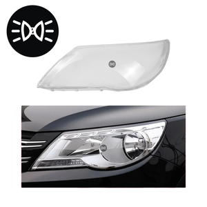 ZWENJIN pour Volkswagen VW <span class=keywords><strong>Tiguan</strong></span> 2009 2010 <span class=keywords><strong>2011</strong></span> 2012 Cache-phare avant Coque de lentille de phare Remplace l'abat-jour d'origine - Product Image 5