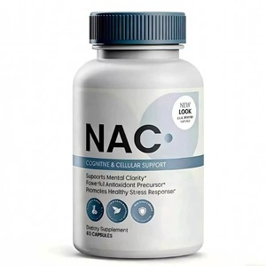 แคปซูล <span class=keywords><strong>NAC</strong></span> เสริมภูมิคุ้มกัน วิตามินรวมสำหรับผู้หญิงและผู้ชาย ได้รับการรับรองมาตรฐาน GMP อายุการเก็บรักษา 24 เดือน ยี่ห้อ HYX - Product Image 1