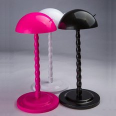 Moderna forma di fungo vimini supporto in plastica da parete e da esposizione scaffali - Product Image 1