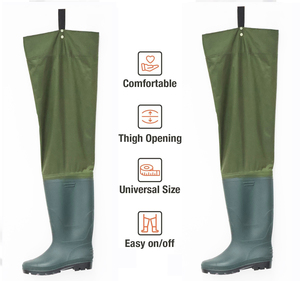 Cuissardes imperméables pour hommes en nylon durable pour la pêche - Product Image 2