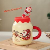 Best-seller Tasse Père Noël Tasse à café en céramique Coffret cadeau pour famille et amis