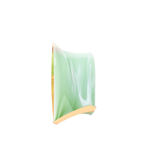 Classic Gold Plated Cuff Bracelets with Geometric <b>Jade</b> Main Stone Elegant Style and Design - Product Image 2