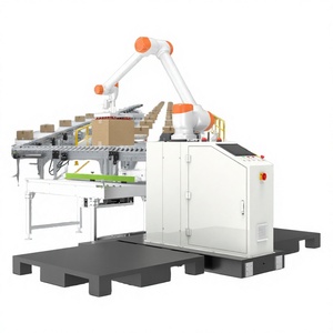 Palettiseur robotisé <span class=keywords><strong>GURKI</strong></span> GPM-R35HGD à bras longue portée, servomoteur, scanner 3D, équipement de palettisation de cartons pour charges lourdes - Product Image 2