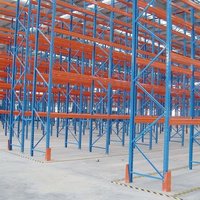 Estantería de Almacenamiento de Acero Laminado en Frío de 5 Niveles, Resistente, Anticorrosiva, Sin Pernos, Estándar