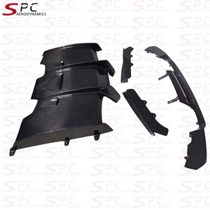 Diffuseur arrière en fibre de carbone sèche SPC 2014-2020 pour <span class=keywords><strong>BMW</strong></span> M3 M4, kit de lèvre arrière en fibre de carbone préimprégnée pour <span class=keywords><strong>BMW</strong></span> M3 M4 F80 F82 F83 - Product Image 4