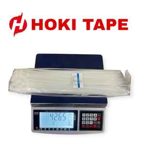 Attaches de câble blanches d'outil d'entrepreneurs d'électriciens professionnels avec la longévité de force maximale 50 paquets par boîte haute efficacité - Product Image 6