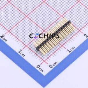 X1321WV-2x14J-C30D23 Pin Header Through hole Component (THT),P=1.27mm Connector 2x14P 1.27mm 1.27mm Pin Header - Product Image 2