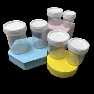 ถ้วยเก็บปัสสาวะพลาสติกสีขาวขนาด50มล. 120มล. พร้อมล็อค - Product Image 6