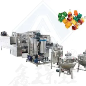 Fully automatically lollipop candy making machine 2023 factory price hard candy making machine