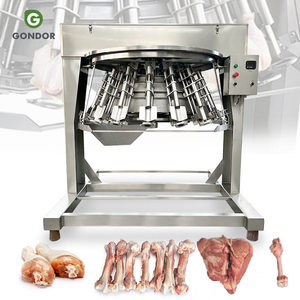 Máquina automática deshuesadora de carne para cuello de pollo, muslos, patas y alas de aves de corral - Product Image 1