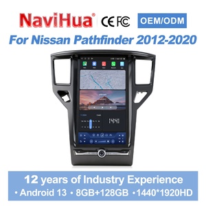 Navihua In-Dash Android Car GPS Navigation Head Unit for Nissan Pathfinder 2012-2020 Multimedia <b>System</b> - Product Image 1