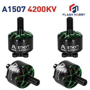แฟลช ฮอบบี้ อาร์เธอร์ A1507 3800KV/ 4200KV มินิมอเตอร์ไร้แปรงถ่านสำหรับการแข่งขัน FPV แข่งความเร็วสูง ฟรีสไตล์ ระยะไกล - Product Image 5