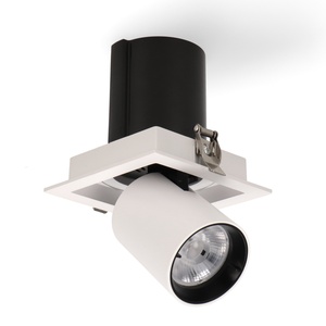 Faretto LED orientabile 12W, colore 3000K, ideale per l'illuminazione di ambienti, decorazione e punti focali. - Product Image 1