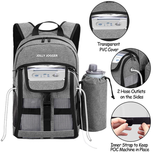Sac de transport <span class=keywords><strong>POC</strong></span> extérieur compatible avec porte-bouteille d'eau, sac à dos pour concentrateur d'oxygène portable - Product Image 5