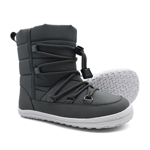 Impermeable Unisex Minimalista Cero Caída Caja de punta ancha <span class=keywords><strong>Botas</strong></span> de senderismo Invierno Niños <span class=keywords><strong>Botas</strong></span> descalzas - Product Image 1