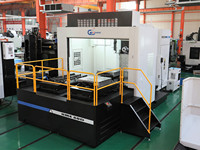 Pour machine de fraisage CNC horizontale 4 axes HME80D, commande FANUC, broche BT50, haute précision, haute rigidité, haute productivité