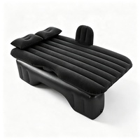 Lit gonflable pour voiture Meilunmei, matelas pneumatique pour siège arrière de SUV, matelas de voyage, 135x80cm, PVC floqué, lit pliable pour le camping et les voyages