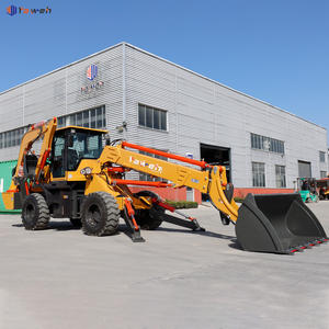 YW T3000 Cina teleskopik Boom Wheel Loader 3 ton Telefon berat 7/9/11m Forklift teleskopik dengan harga rendah - Product Image 3