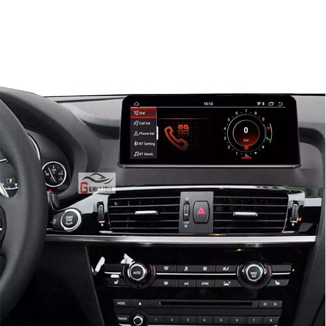 10.25 Inch Android Touch Screen Car Dvd Player Multimedia GPS Navigation Android Radio Player for BMW X3 F25 X4 F26 2011-2016