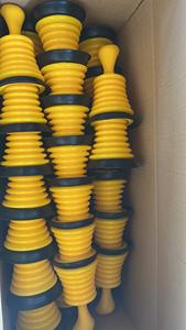 Plongeurs de cuisine pratiques avec poignée ergonomique Mini plongeur de toilette multifonctionnel flexible de salle de bain réutilisable pratique - Product Image 2