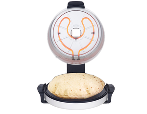 HJ-38D de pan árabe para el hogar, máquina de pan eléctrica de 38CM, con control de temperatura y ventana - Product Image 1