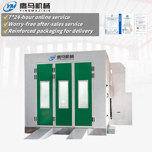 <span class=keywords><strong>Cabine</strong></span> de <span class=keywords><strong>peinture</strong></span> automobile multifonctionnelle à infrarouge à faible vibration et performance stable pour atelier de réparation de bus - Product Image 2
