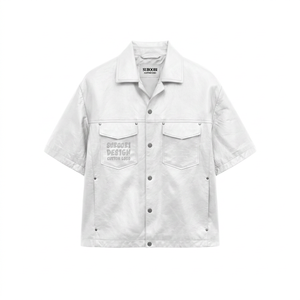 เสื้อแจ็คเก็ตหนัง PU แขนยาว พิมพ์ลายกราฟิก โลโก้ OEM/ODM ตามสั่ง ปี 2026  แบบซิปปิด  ไซส์ใหญ่  ใส่ได้ทั้งชายและหญิง กันน้ำ ระบายอากาศได้ดี - Product Image 4