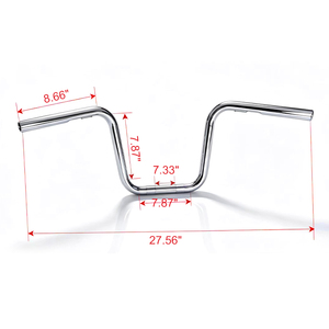 Modèle le plus récent, plaqué chrome, acier au carbone, main courante supérieure, Harl-ey-Davidson AOCHUANG, personnalisé, installation facile, universel 1 - Product Image 4