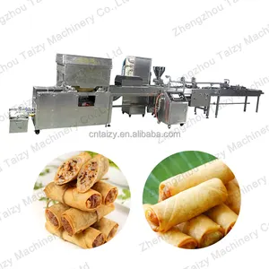 Lumpia Wrapper Machine Vietnamese Loempia Making Machine Graan Product Maken Van Machines