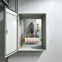 Armoire de distribution d'alimentation principale triphasée industrielle, coffret de disjoncteurs complet, panneau de commande électrique personnalisé pour ferme
