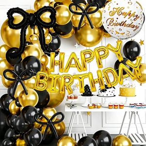 Ensemble de ballons pour fête d'anniversaire d'enfants, kit de décoration de ballons pour anniversaire de bébé, pour la 18e anniversaire, célébration à domicile, garçons, filles - Product Image 5