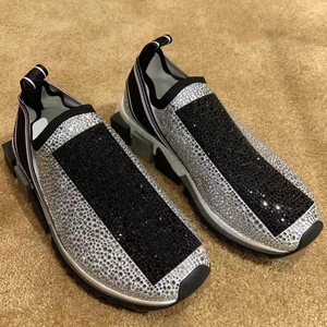 Zapatos de Diseño con Incrustaciones de Diamantes de Alta Calidad, Zapatos de Lujo para Mujer, Zapatos Casuales a la Moda para Hombre - Product Image 4