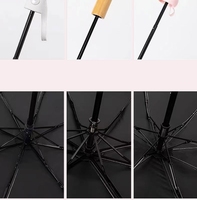 Parasol pliant de style coréen avec bordure en dentelle, protection UV, anti-UV, parapluie floral princesse pour femmes, adapté à la pluie et au soleil