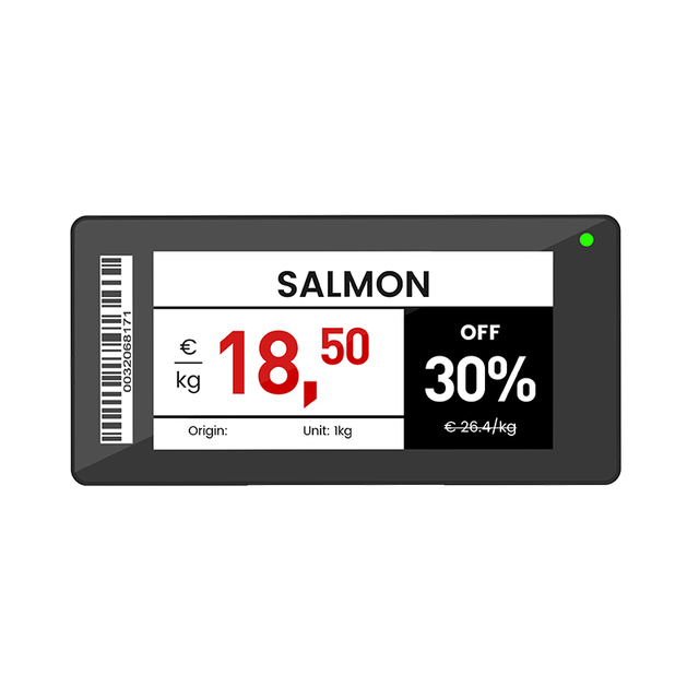 JINGXIN 2.66 Inch E-Ink Epaper Tag Esl System Electronic Shelf Labels Wholesale Label Three Color Price Digital Tags