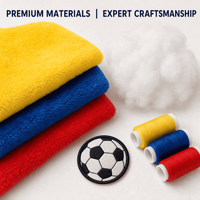 Peluche Aigle de la Roumanie, modèle Euro Football 2028, personnalisable, Vente en gros OEM ODM, Mascotte de football, Cadeau