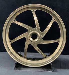 Ruedas de motocicleta forjadas de aleación de aluminio anodizado de Color personalizado de gama alta con certificación ISO 9001 para Ducati Hypermotard 950 Hacker - Product Image 1