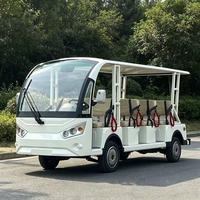 Navette électrique de tourisme de luxe KAVRED avec système de freinage double sûr et stable pour le transport touristique en station balnéaire