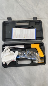 Vendita calda Mini acciaio industriale ferro rosso sparachiodi tito fisso Fastnercoil manuale Portatil cemento sparachiodi <span class=keywords><strong>pistola</strong></span> - Product Image 3