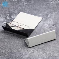 Étuis à lunettes magnétiques pliables colorés de bonne qualité, boîte de rangement, logo personnalisé, étuis pour lunettes optiques et lunettes de soleil