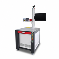 Machine de marquage laser à fibre dynamique 3D de bureau, graveur laser haute vitesse et de précision pour puces IC, composants électroniques et circuits imprimés