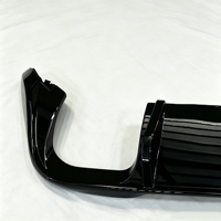 Diffuseur arrière style Golf 8 R pour VW Golf 8, finition noir brillant