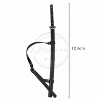 G.I.Joe Retaliation Full Tang Snake Eyes Samurai Katana Espada Réplica