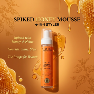 Nuevo Estilizador de Cabello 4 en 1 de Fijación Fuerte Anti-Frizz, Nutre e Hidrata, Define los Rizos y Agrega Brillo, Mousse Espumoso con Miel - Product Image 4