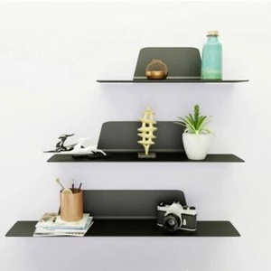 Kinno estantes de pared flotantes montado <span class=keywords><strong>en</strong></span> la pared estante de especias de metal baño <span class=keywords><strong>en</strong></span> estante de pared color blanco - Product Image 5