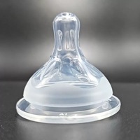 Tetina de Silicona Líquida Anti-Asfixia para Bebé, Modelo 005 de SanSong, Libre de BPA, con Logotipo Personalizado y Suministro al por Mayor