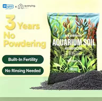 Substrat YEE Aqua Volcanique Naturel Sans Rinçage, Longue Durée (3 Ans) pour Aquarium Plantaire, Crevettes, Cryptocoryne, Aquascaping