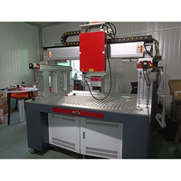 Machine de marquage et de gravure laser à fibre métallique de grande taille 600x600mm 30W, type portique, refroidie par eau, compatible DXF/PLT/AI